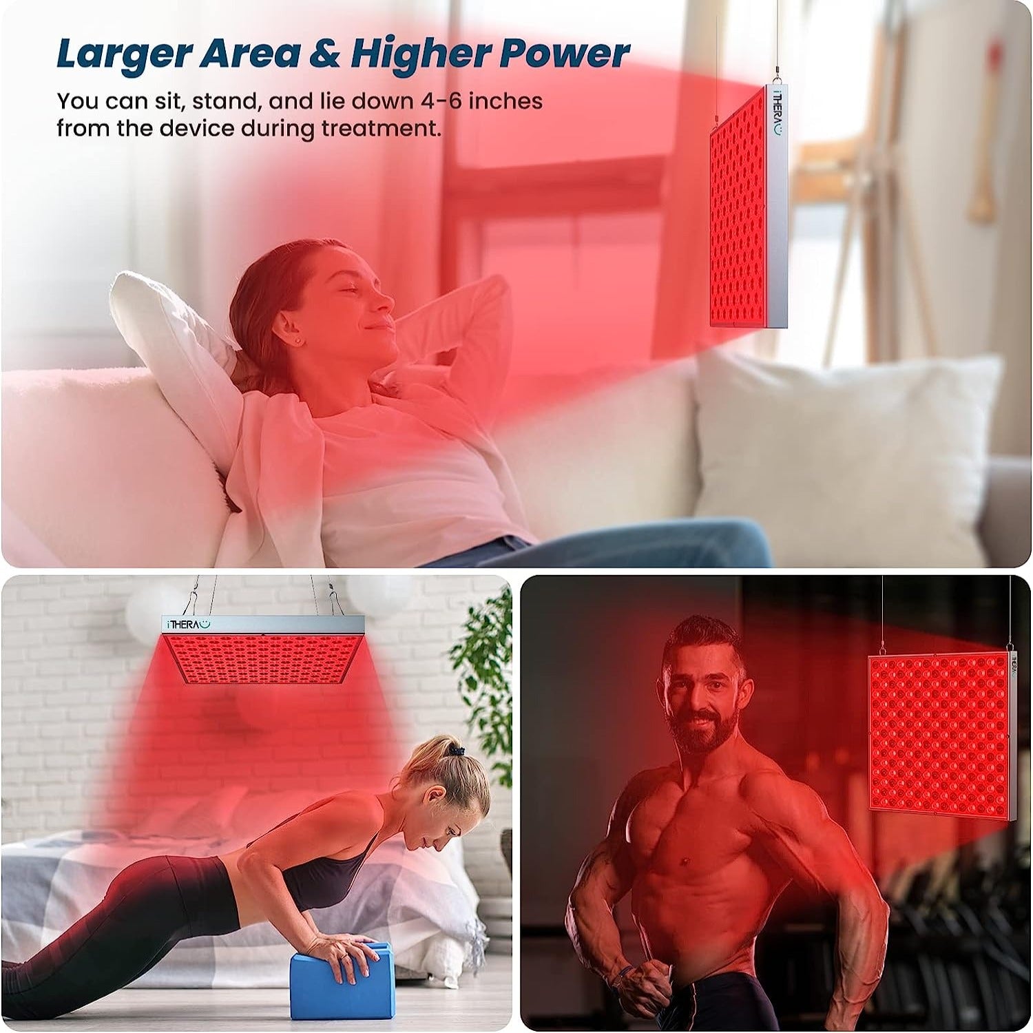 225 LEDs Red Light Therapy Panel