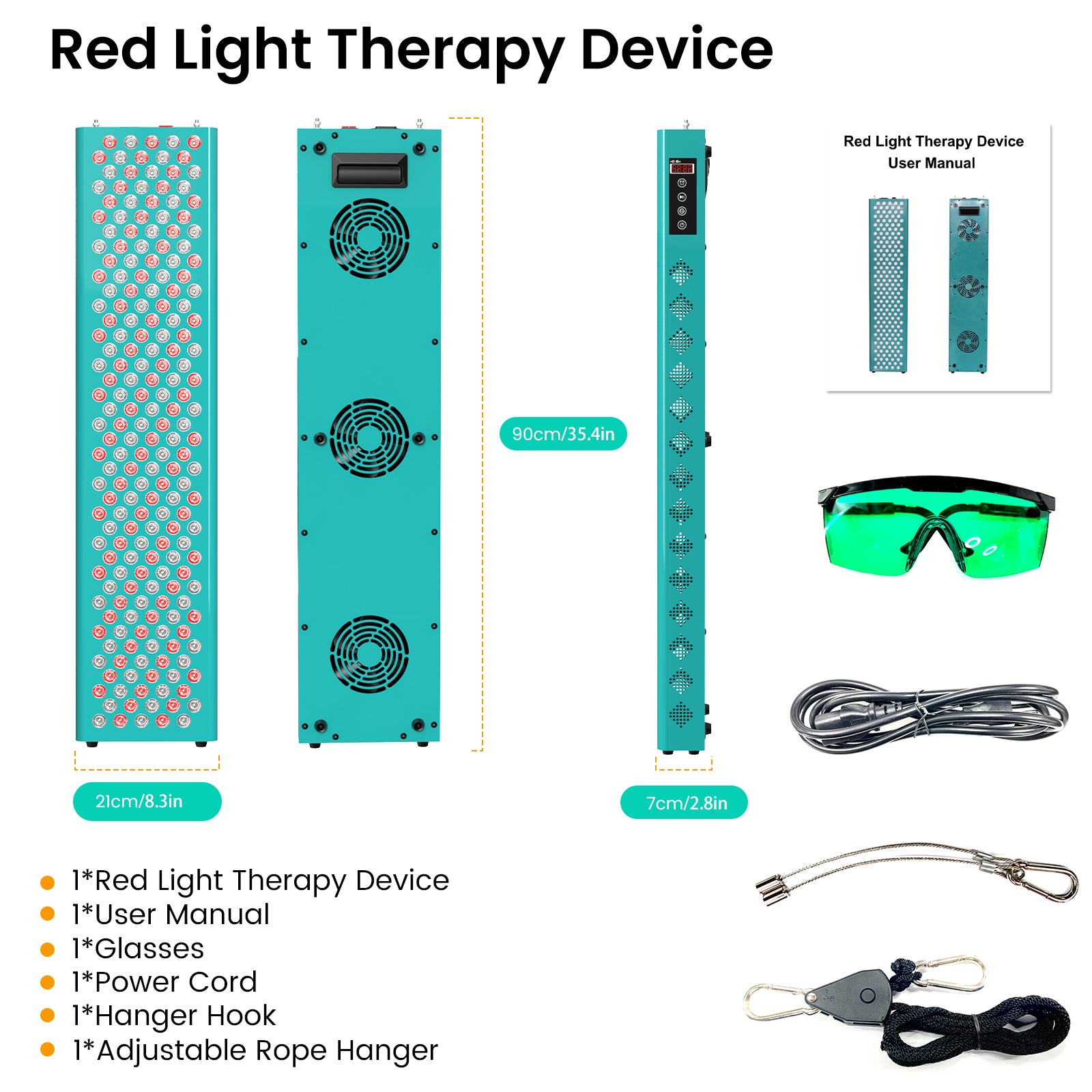 200 LEDs Red Light Therapy Panel