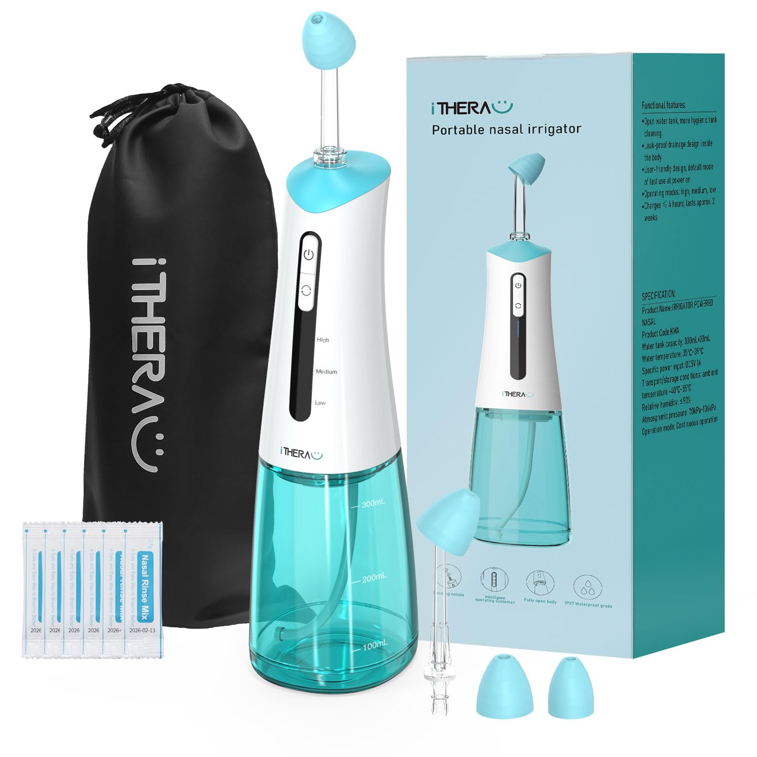 itherau Portable Nose Cleaner