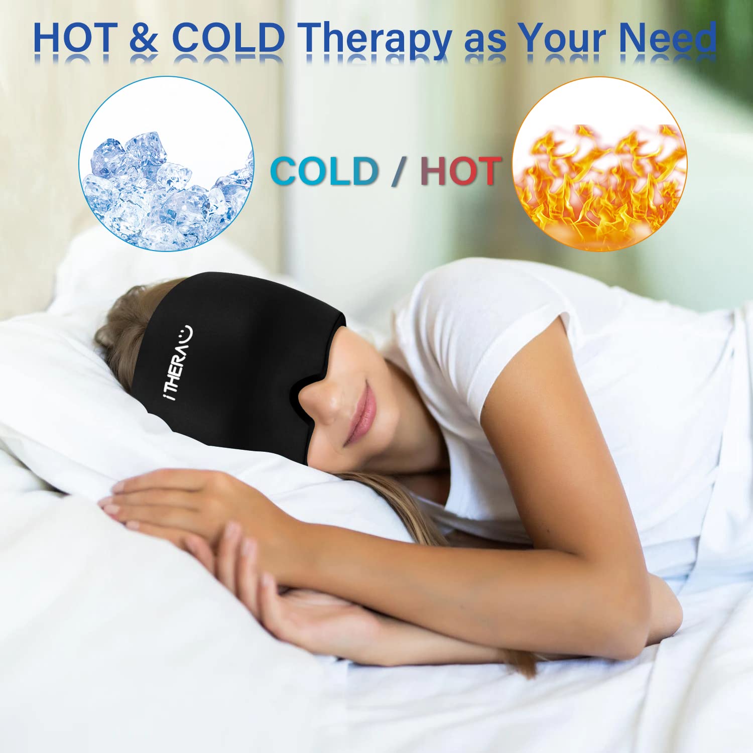 iTHERAU Migraine Headache Relief Cap