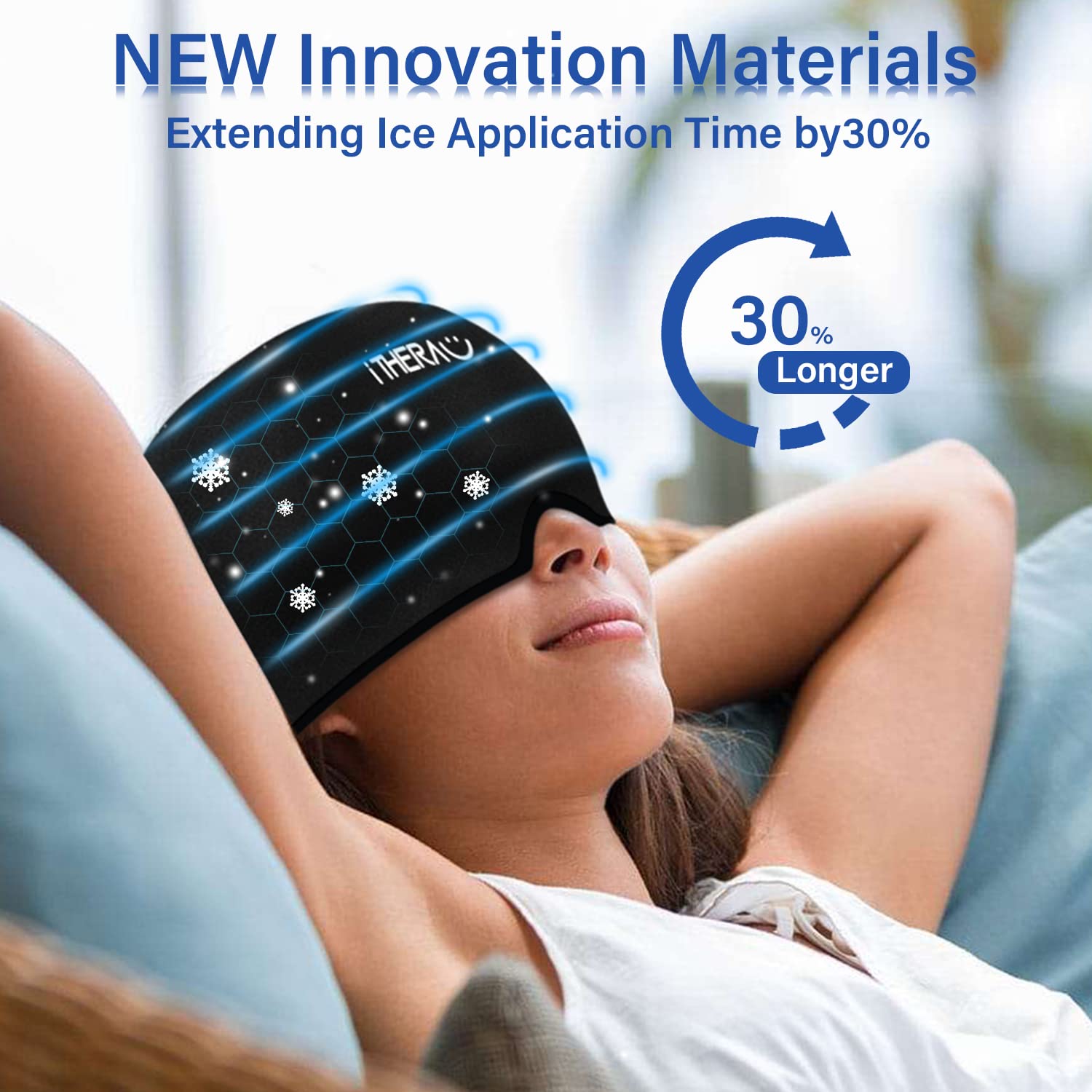 iTHERAU Migraine Headache Relief Cap