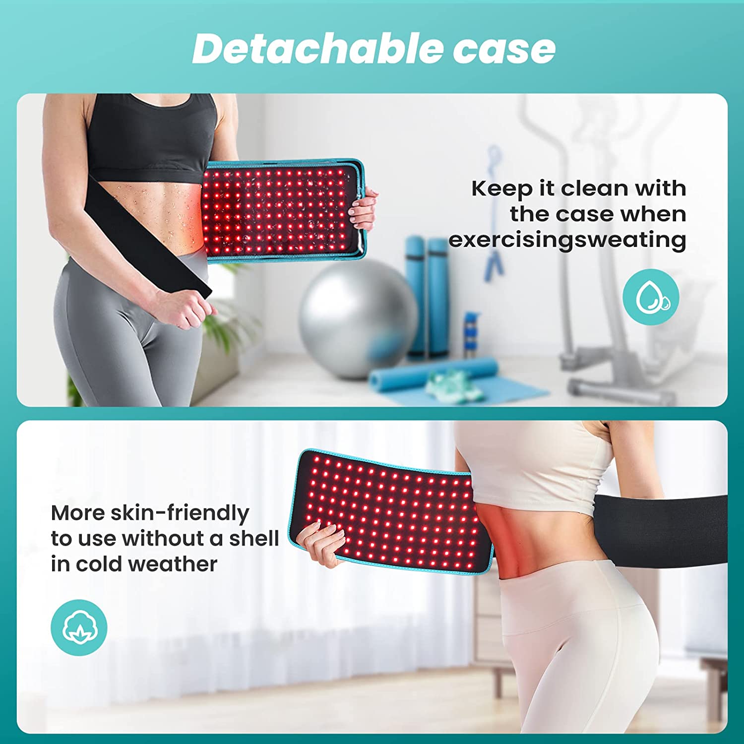 Red Light Therapy Belt with 120 LED