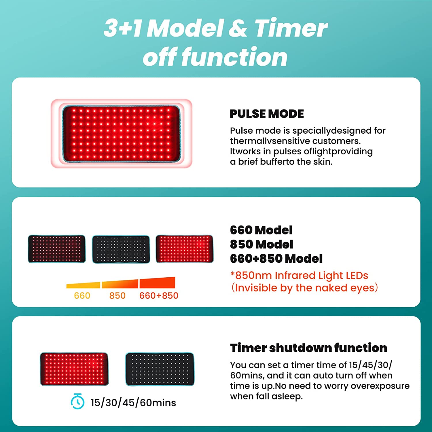 Red Light Therapy Belt with 120 LED