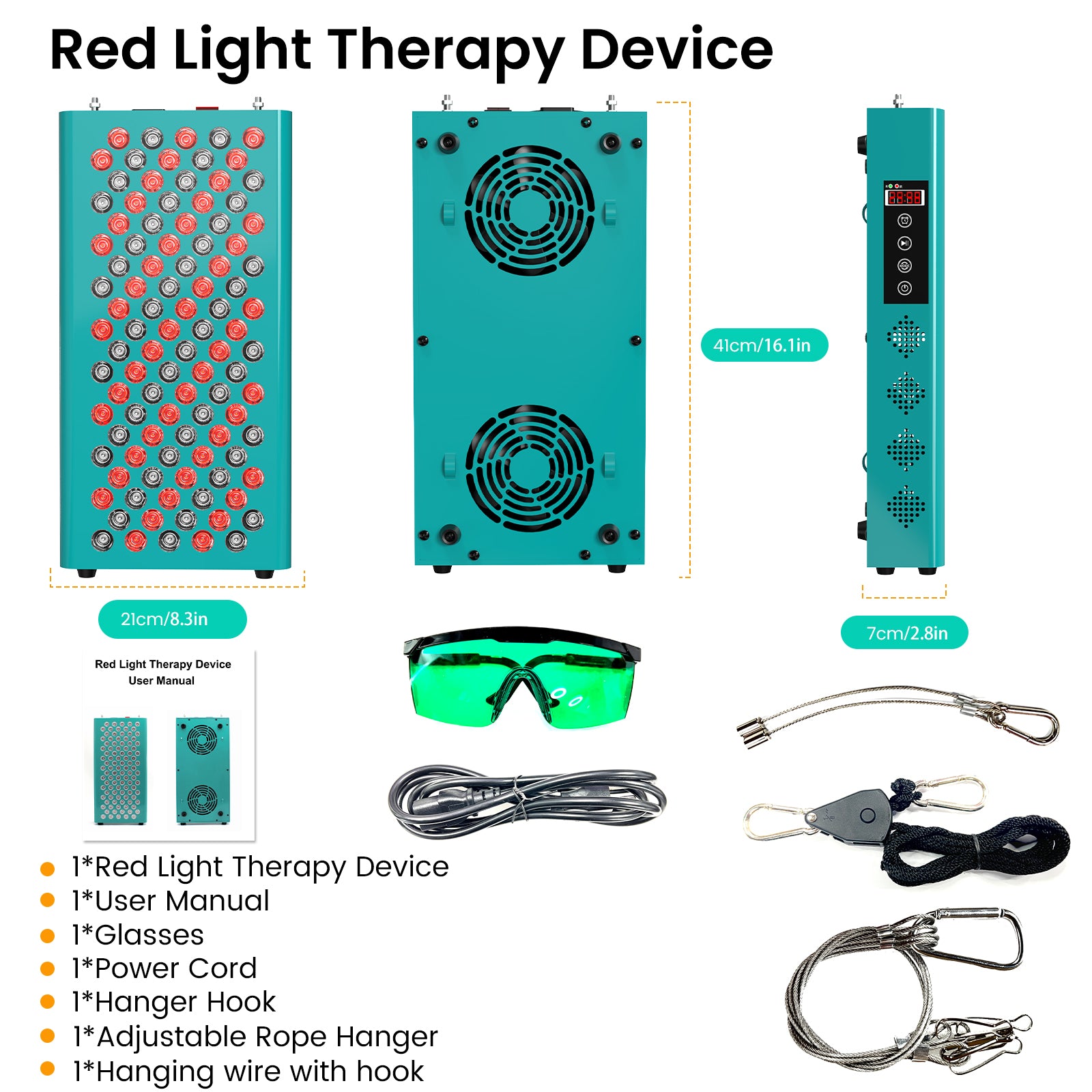 100 LEDs Red Light Therapy Panel