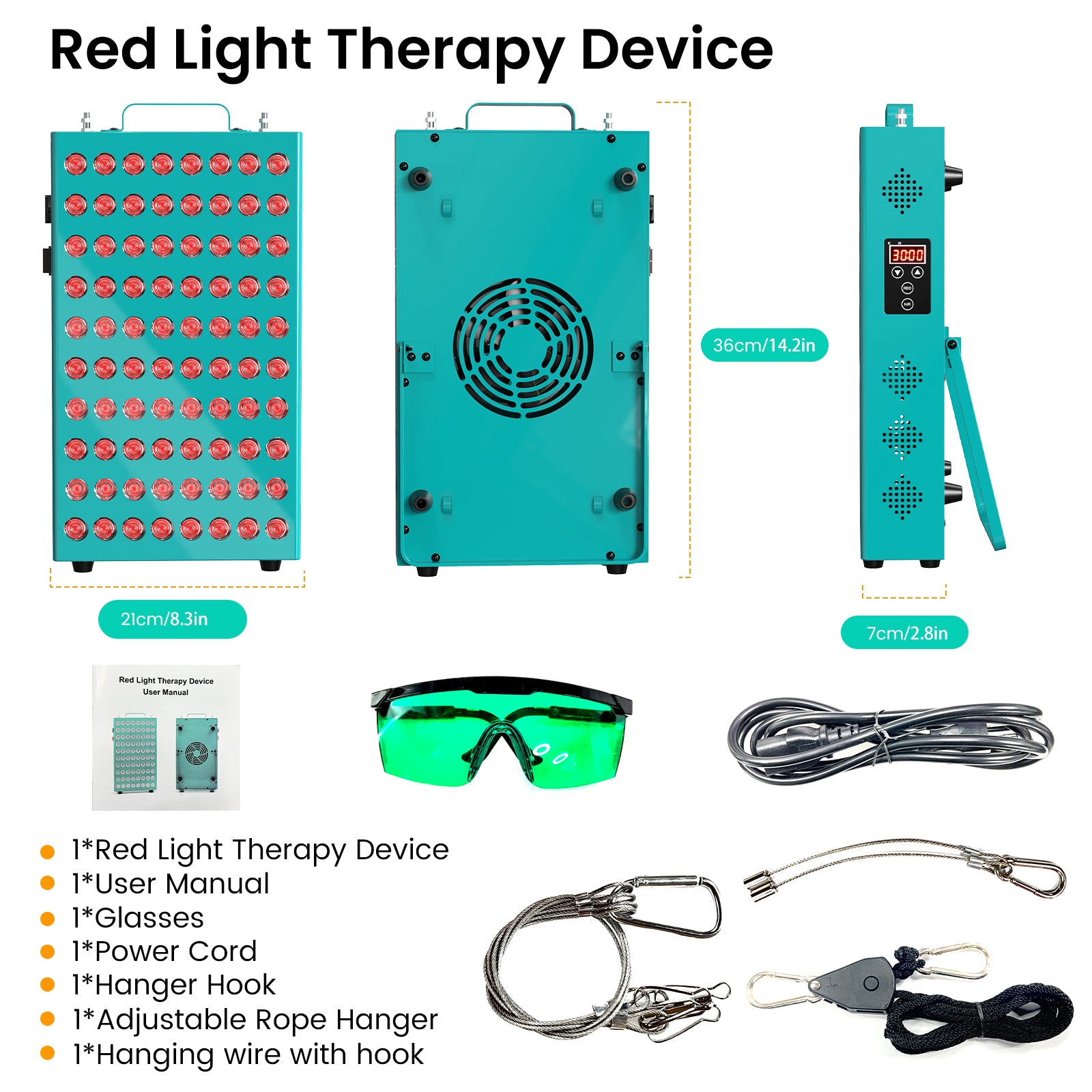 80 LEDs Red Light Therapy Panel